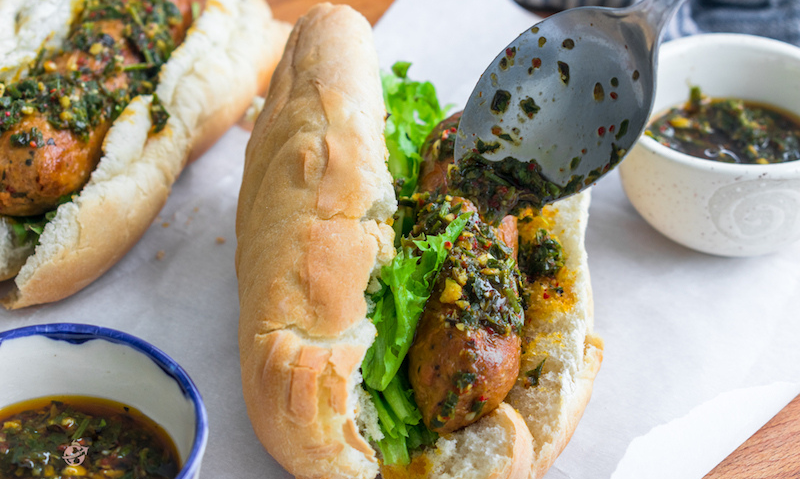 Chorizos veganos